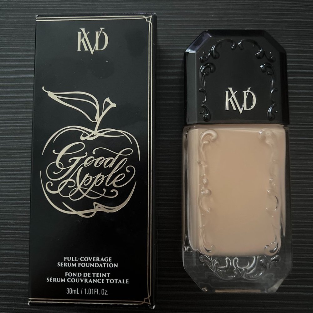 Kat Von D GOOD APPLE FULL-COVERAGE TRANSFER-PROOF SERUM FOUNDATION - Light 024